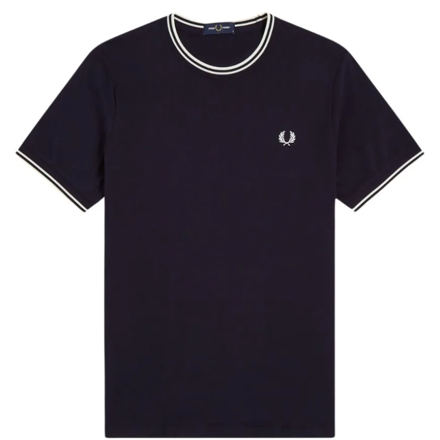 Camisetas manga corta Fred perry Twin Tipped T-Shirt