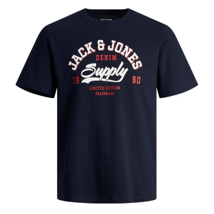 Camisetas manga corta Jack & jones Promotees Jjelogo Tee Ss O-Neck 2 Col Ss24 Sn