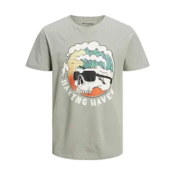Camisetas manga corta Jack & jones Jorbeachbone Tee Ss Crew Neck Ln