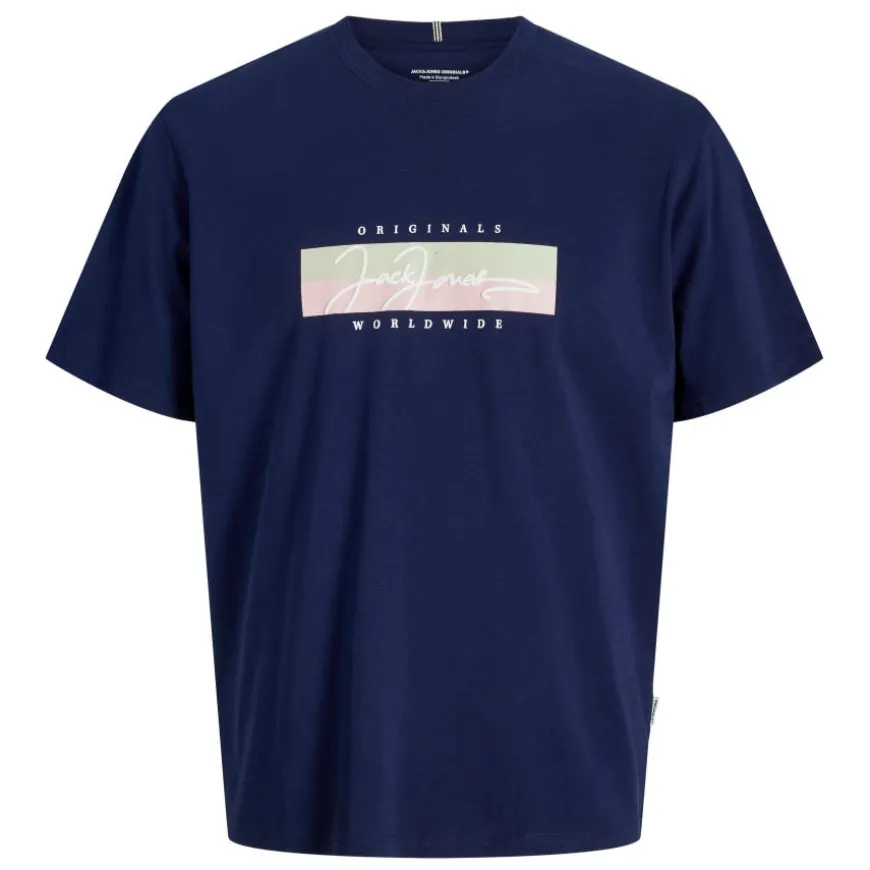 Camisetas manga corta Jack & jones Jorfrederiksberg Boxscript Tee Ss Sn Jnr