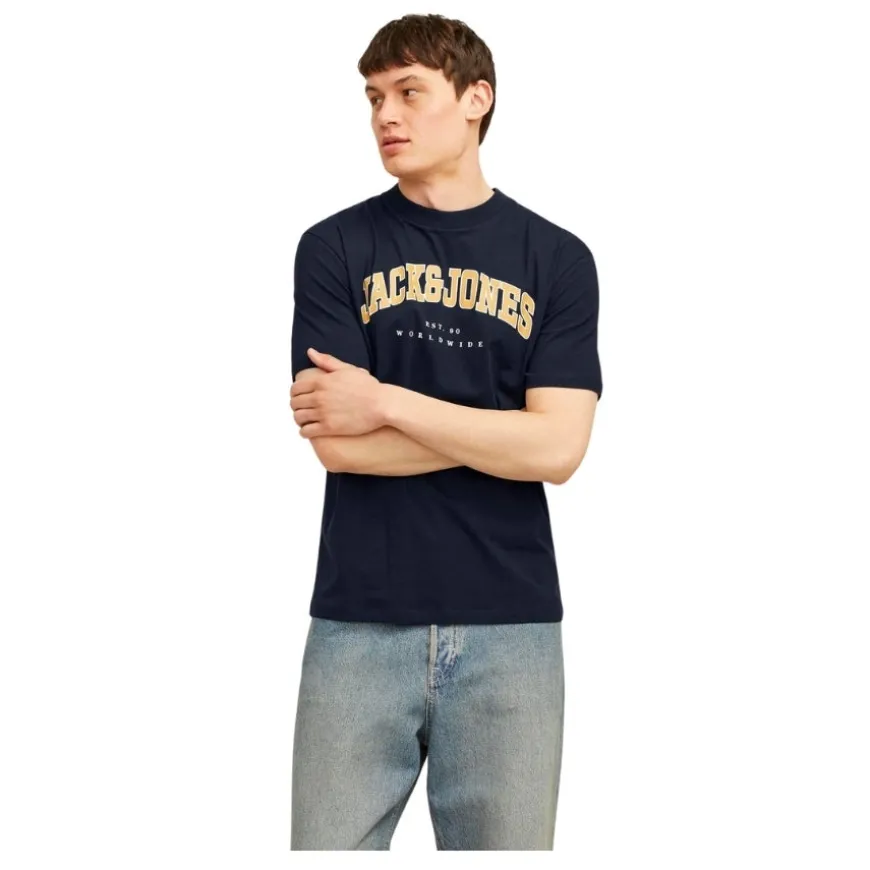 Camisetas manga corta Jack & jones Jjecaleb Varsity Tee Ss O-Neck Noos