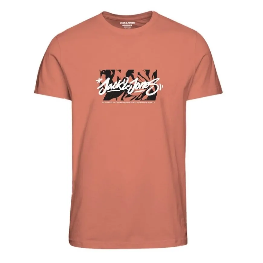 Camisetas manga corta Jack & jones plus Jorsequoia Tee Ss Crew Neck 1 Fst Pls