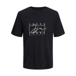 Camisetas manga corta Jack & jones plus Jorsplash Branding Tee Ss Crew Nec Pls