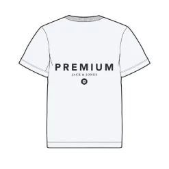 Camisetas manga corta Jack & jones plus Jprccmason B Ack Print Tee Ss Crew Pls
