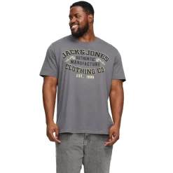 Camisetas manga corta Jack & jones plus Jjelogo Tee Ss O-Neck 24 25 Noos Pls