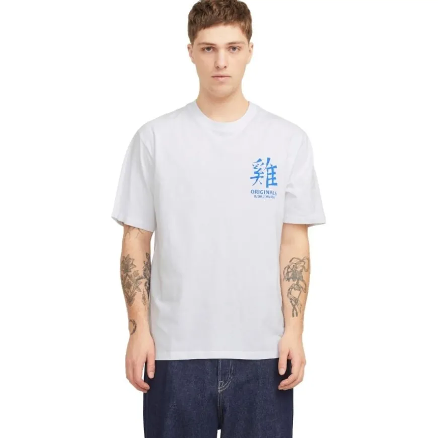 Camisetas manga corta Jack & jones Jorsnake Tee Ss Crew Neck Tg Ln