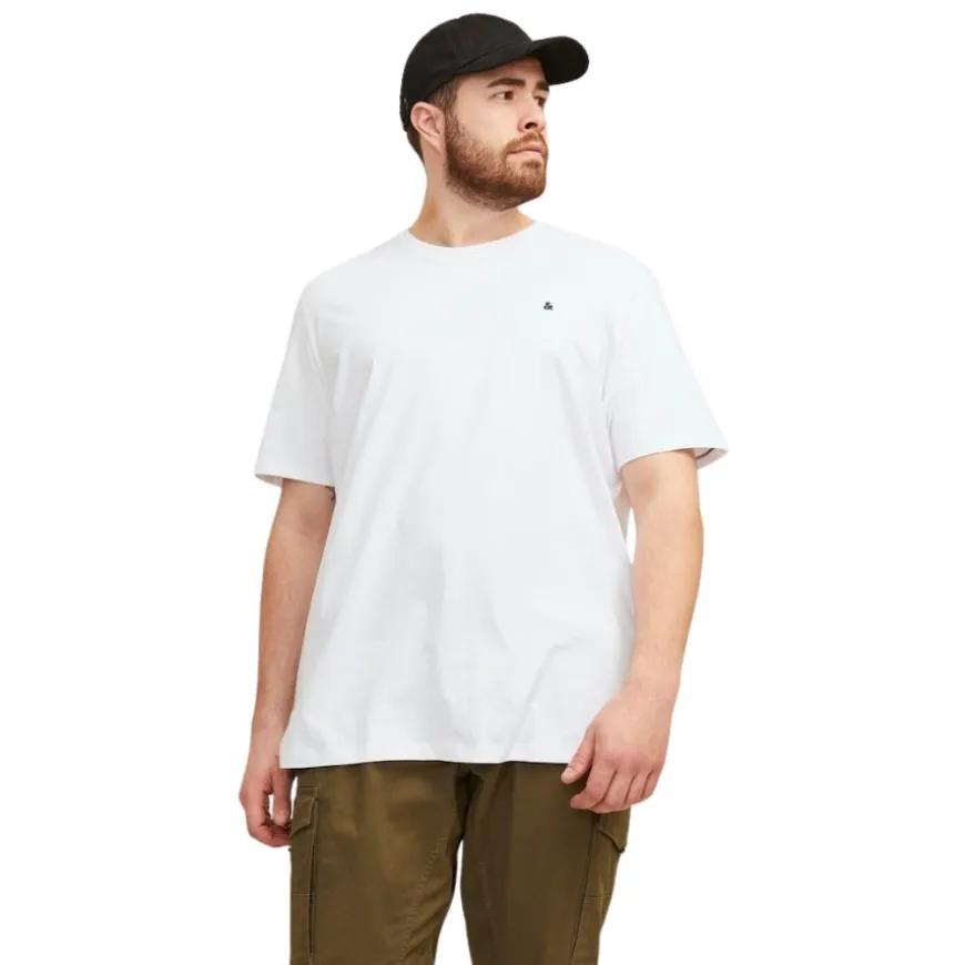 Camisetas manga corta Jack & jones plus Jjepaulos Tee Ss Crew Neck Noos Pls