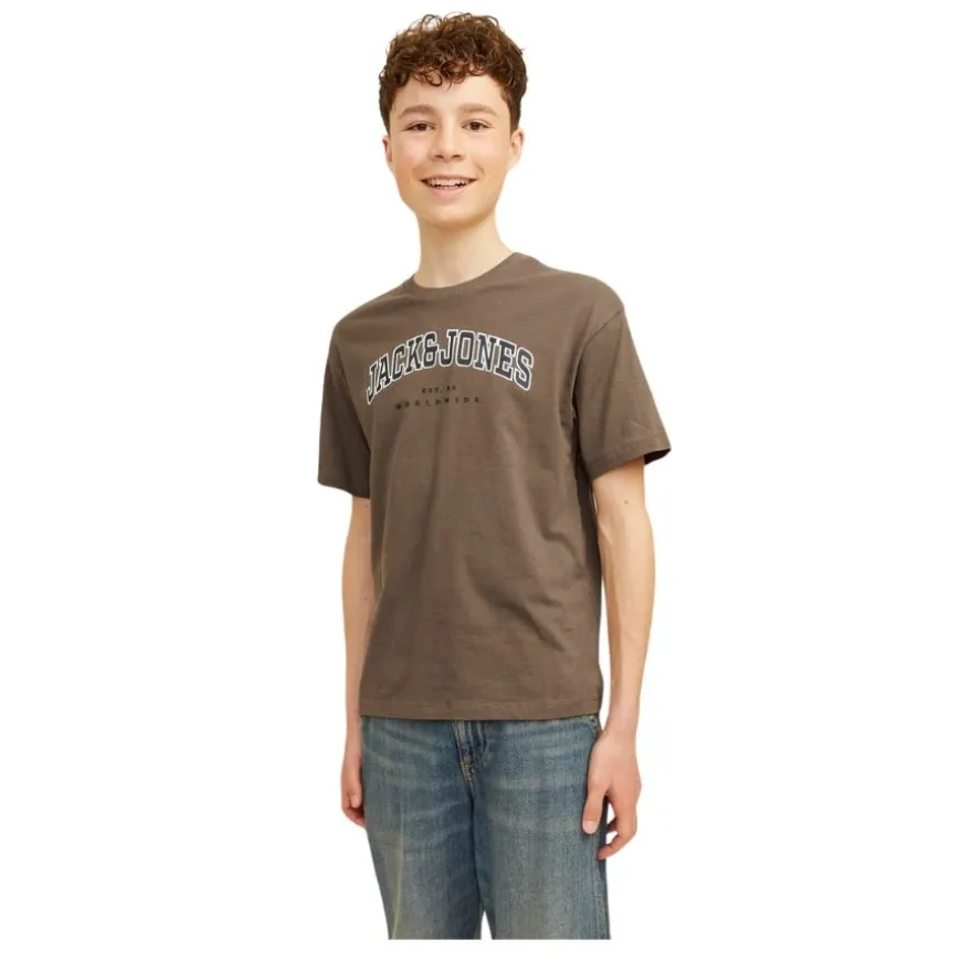 Camisetas manga corta Jack & jones N.U. Jjecaleb Varsity Tee Ss O-Neck Noos Jnr