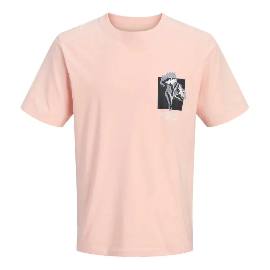 Camisetas manga corta Jack & jones Jormontauk Chestie Tee Ss Crew Neck Fst