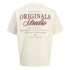 Camisetas manga corta Jack & jones Jornorrebro Typo Tee Ss Crew Neck Noos