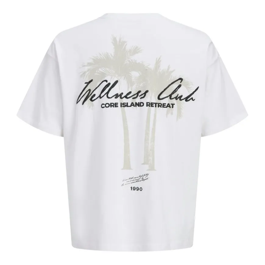 Camisetas manga corta Jack & jones Jcoeterna Script Back Print Tee Ss Sa26