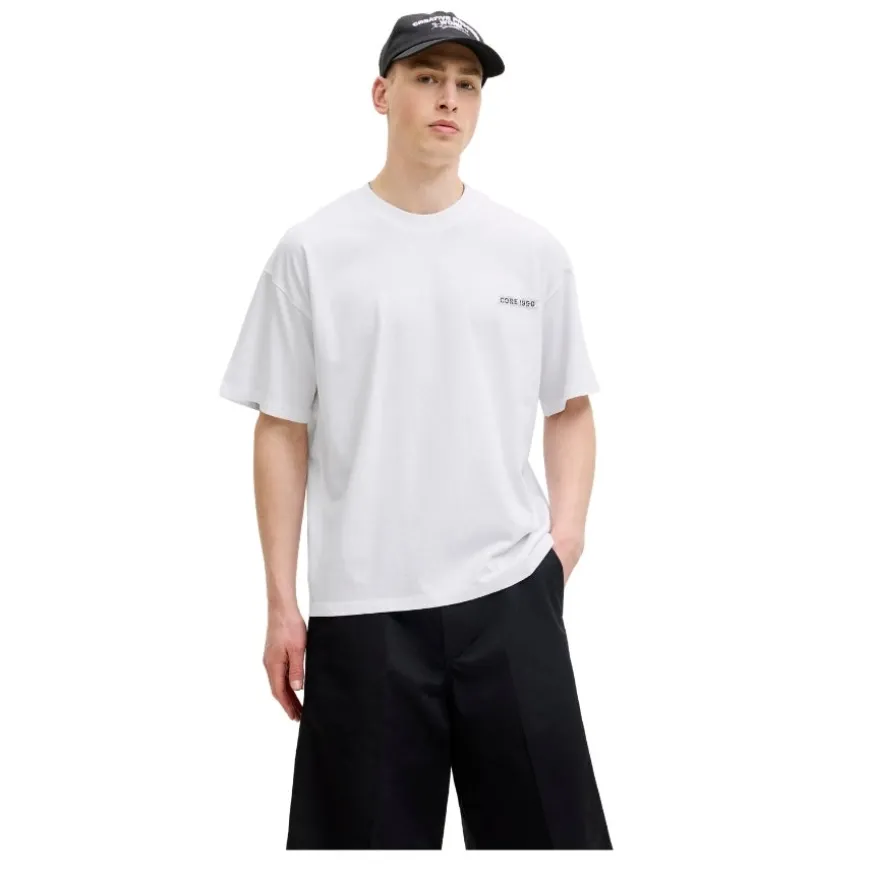Camisetas manga corta Jack & jones Jcoeterna Script Back Print Tee Ss Sa26