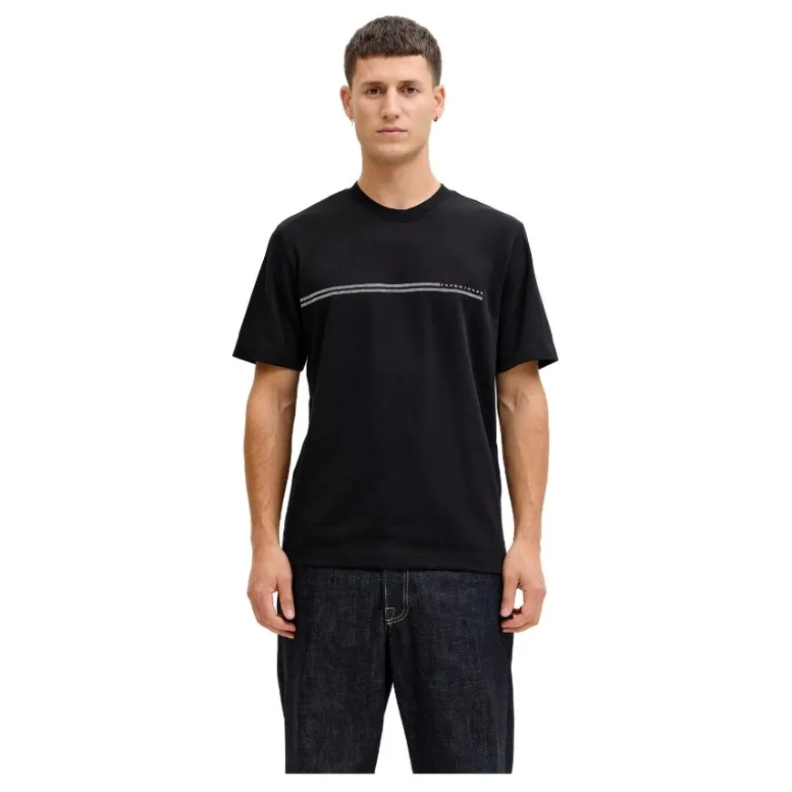 Camisetas manga corta Jack & jones Jcofusion Chest Brand Tee Ss Crew Sn