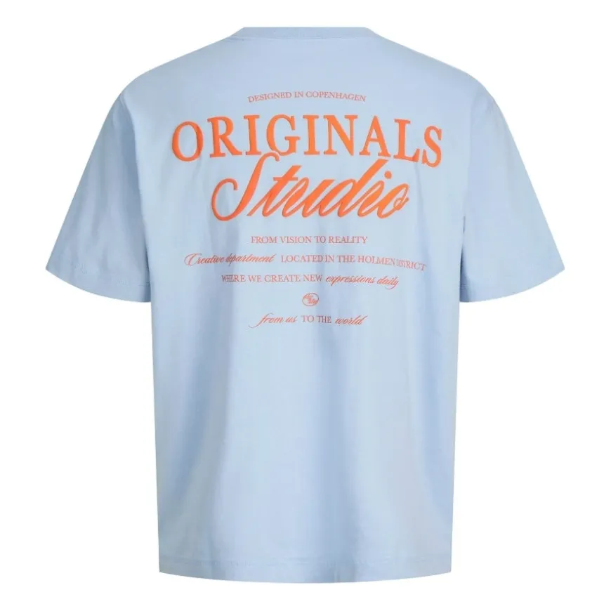 Camisetas manga corta Jack & jones Jornorrebro Typo Tee Ss Crew Neck Noos