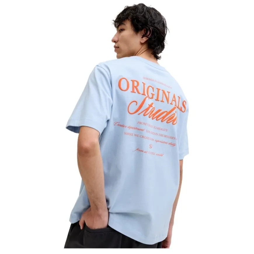 Camisetas manga corta Jack & jones Jornorrebro Typo Tee Ss Crew Neck Noos
