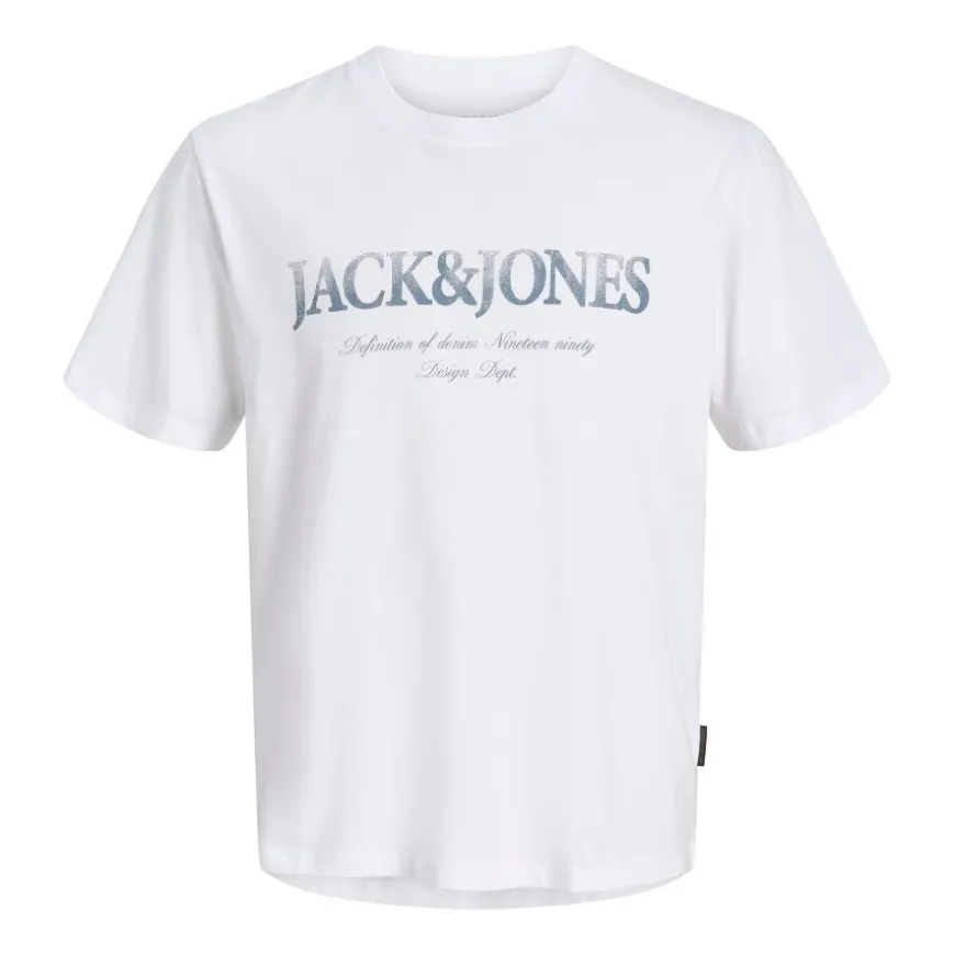 Camisetas manga corta Jack & jones Jjdevin Daytona Print Tee Ss Crew Ln
