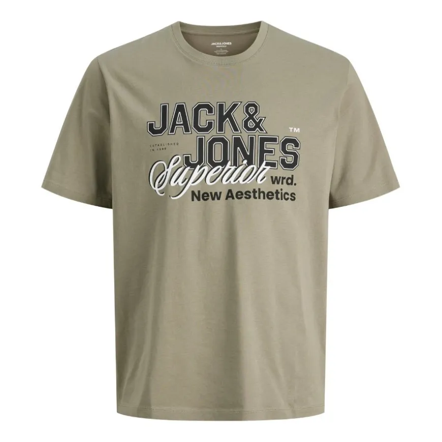 Camisetas manga corta Jack & jones plus Jjelogo Tee Ss O-Neck 2 Col Ss26 Sn Pls