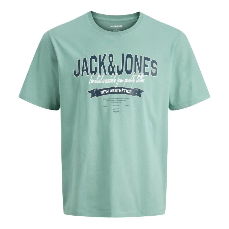 Camisetas manga corta Jack & jones plus Jjelogo Tee Ss O-Neck 2 Col Ss26 Sn Pls