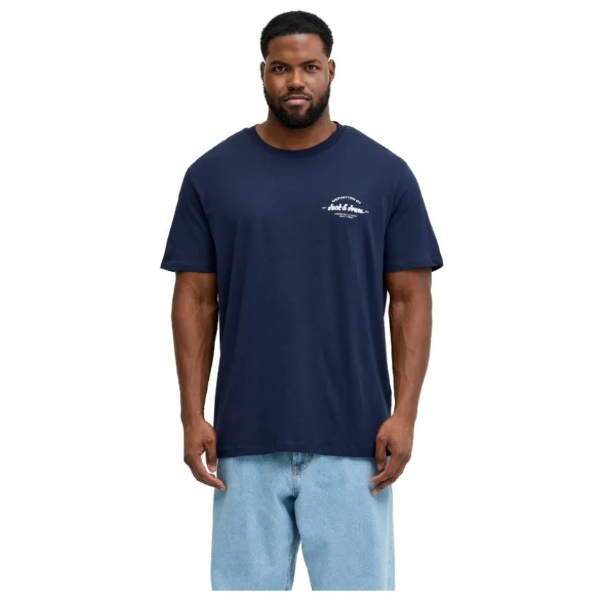Camisetas manga corta Jack & jones plus Jjbrandon Tee Ss Crew Neck Pls