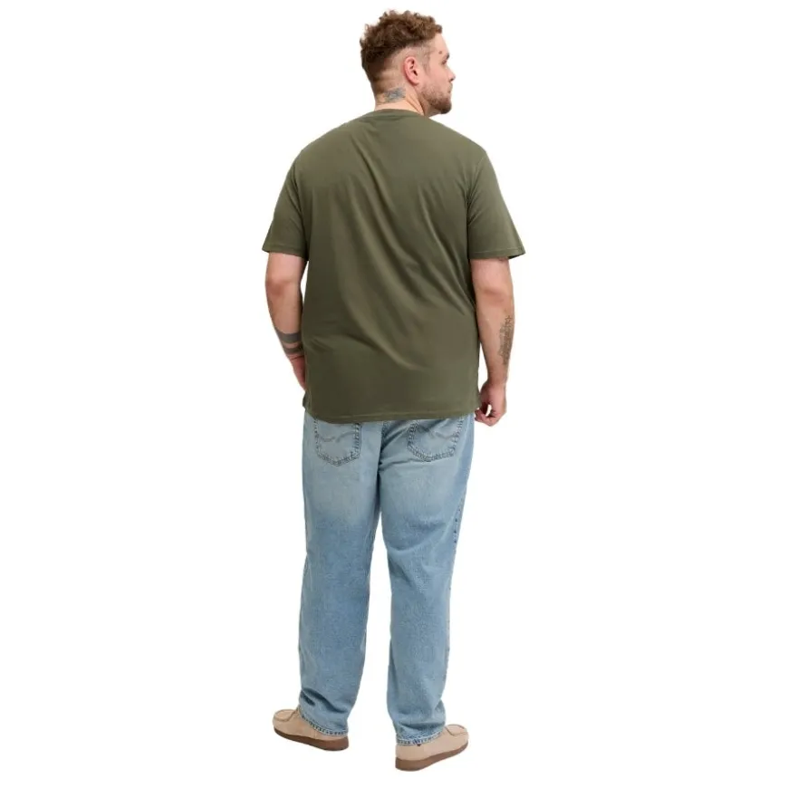 Camisetas manga corta Jack & jones plus Jjedenver Graphic Tee Ss O-Neck Sn Pls