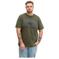 Camisetas manga corta Jack & jones plus Jjedenver Graphic Tee Ss O-Neck Sn Pls