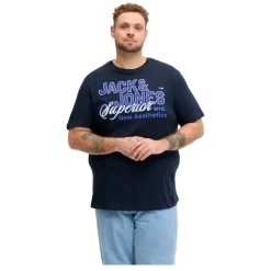 Camisetas manga corta Jack & jones plus Jjelogo Tee Ss O-Neck 2 Col Ss26 Sn Pls