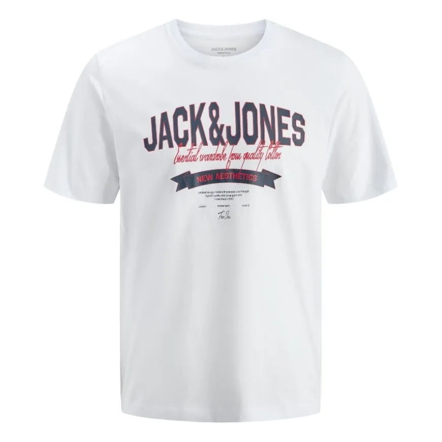Camisetas manga corta Jack & jones plus Jjelogo Tee Ss O-Neck 2 Col Ss26 Sn Pls
