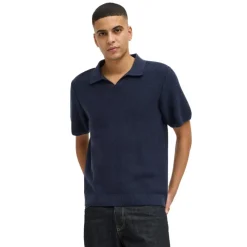 Camisetas manga corta Jack & jones Jprcceaston Knit Split Neck Ss Sn