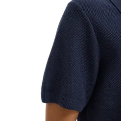 Camisetas manga corta Jack & jones Jprcceaston Knit Split Neck Ss Sn