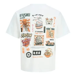 Camisetas manga corta Jack & jones Jorfausto Back Tee Ss Crew Neck Smu