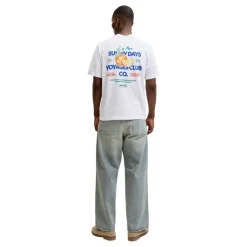 Camisetas manga corta Jack & jones Jorriviera Front Tee Ss Crew Neck Fst
