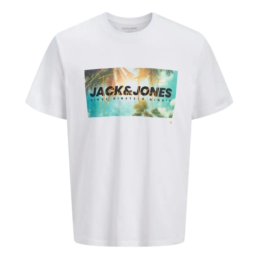 Camisetas manga corta Jack & jones Jorriviera Tee Ss Crew Neck Fst