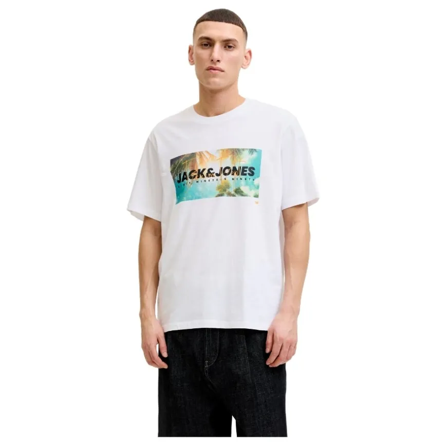 Camisetas manga corta Jack & jones Jorriviera Tee Ss Crew Neck Fst