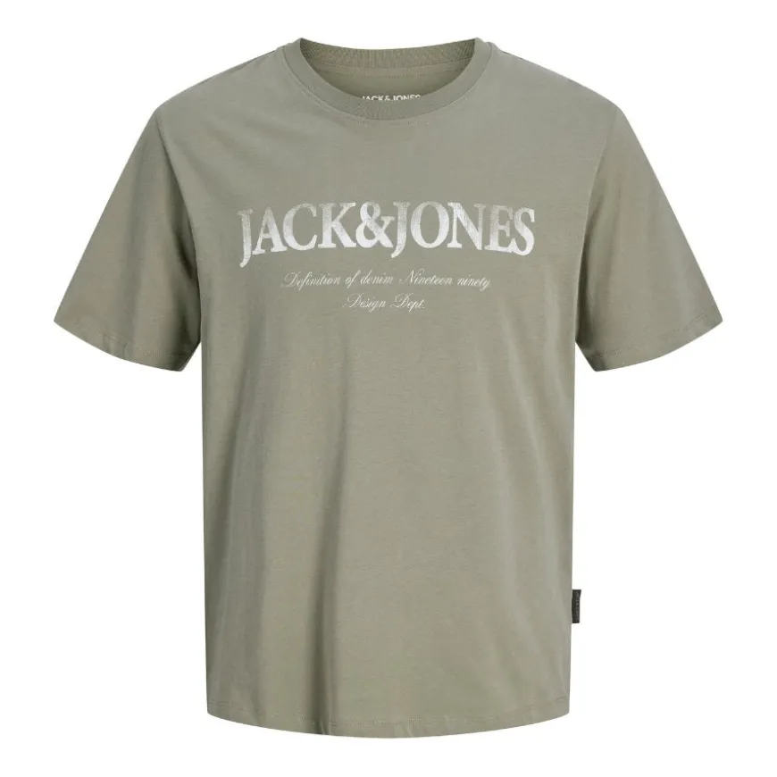 Camisetas manga corta Jack & jones Jjdevin Daytona Print Tee Ss Crew Ln