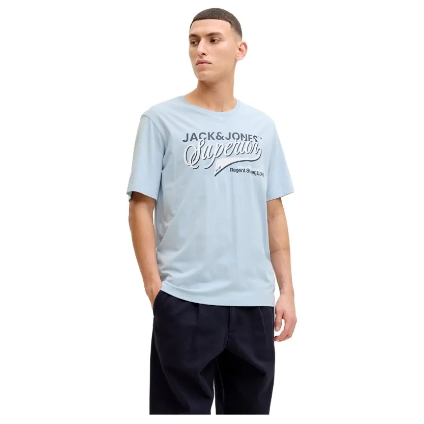 Camisetas manga corta Jack & jones Jjelogo Tee Ss O-Neck 2 Col Ss26 Sn