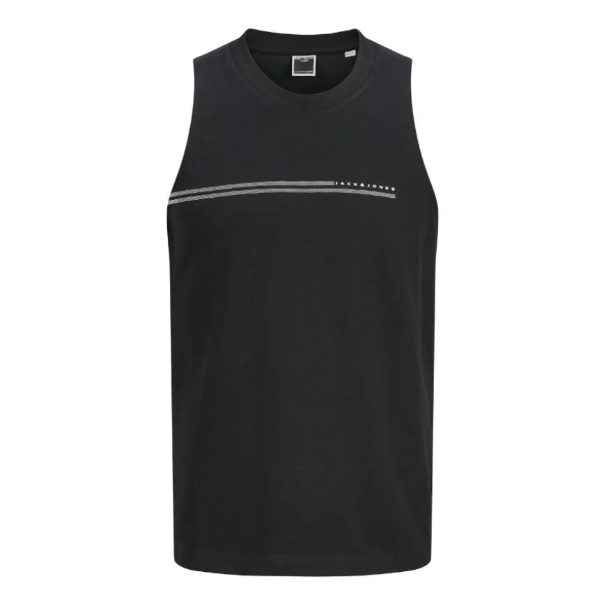 Camisetas manga corta Jack & jones Jcofusion Chest Brand Sleveless Tee Crew