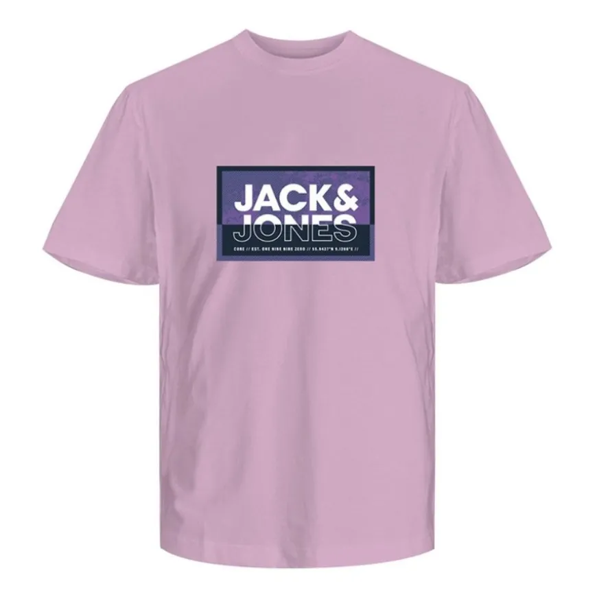 Camisetas manga corta Jack & jones Jcologan Summer Print Tee Crew Neck Fst