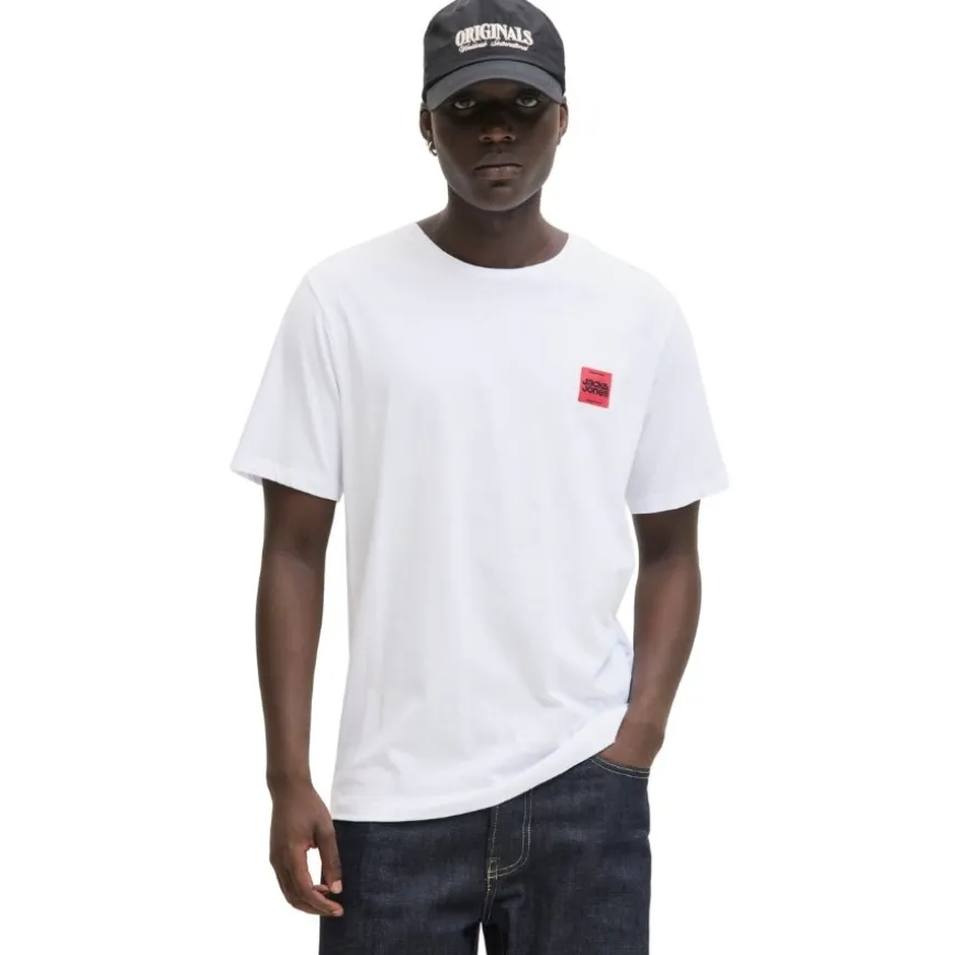 Camisetas manga corta Jack & jones plus Jjesoho Tee Ss Crew Neck Noos Pls