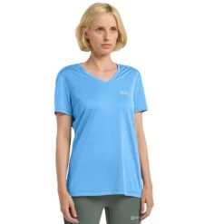 Camisetas manga corta Jack wolfskin Crosstrail T Women