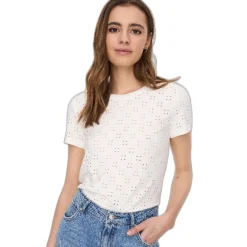 Camisetas manga corta Jdy Jdycathinka S S Tag Top Jrs Noos