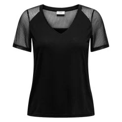 Camisetas manga corta Jdy Jdystinne S S Stripe Mesh Top Jrs