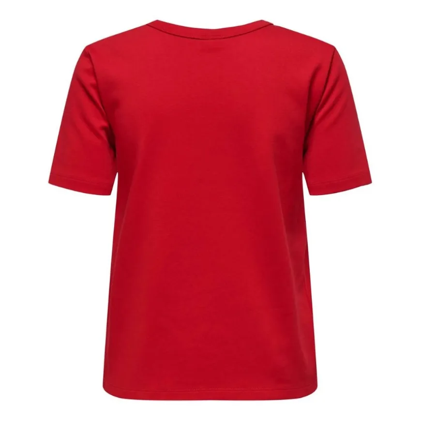 Camisetas manga corta Jdy Jdycatie S S Heavy Emb Top Jrs