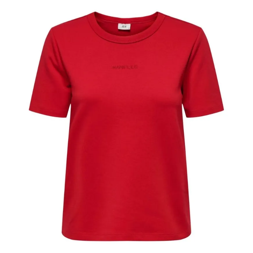 Camisetas manga corta Jdy Jdycatie S S Heavy Emb Top Jrs