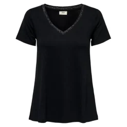 Camisetas manga corta Jdy Jdydalila S S V- Neck Lurex Top Jrs Atk
