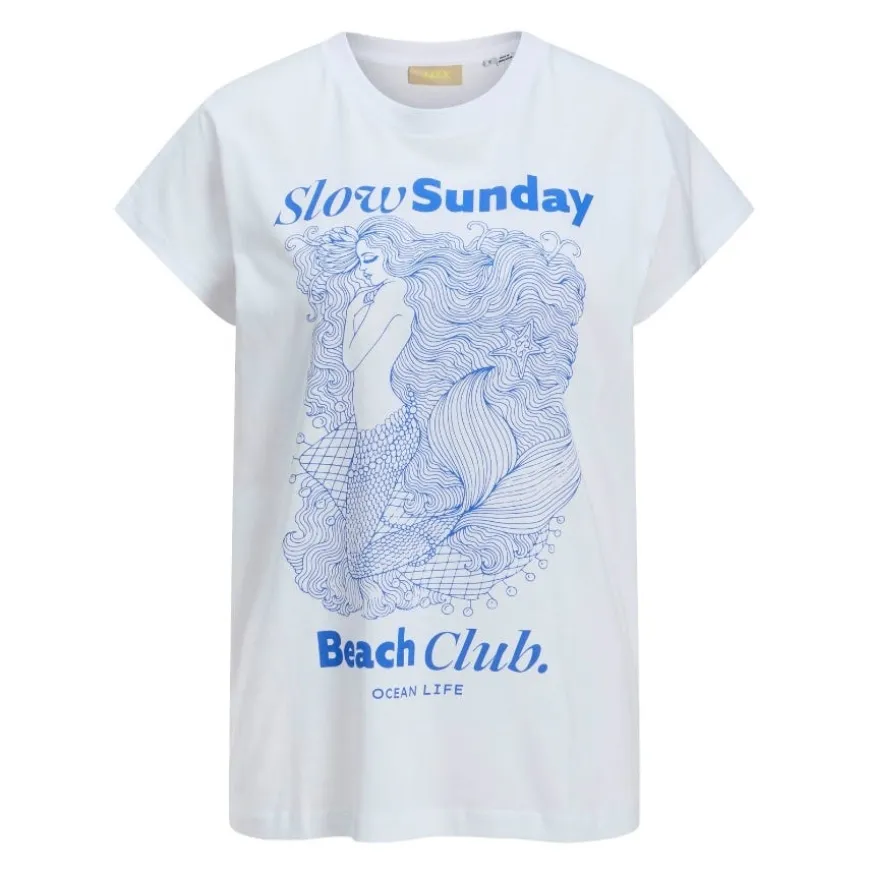 Camisetas manga corta Jjxx Jxastrid Sl Boxy Print Tee Jrs