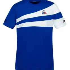 Camisetas manga corta Le coq sportif Tennis Tee Ss 21 N°1 M Bleu Electro
