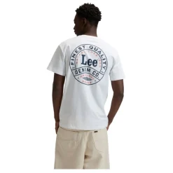Camisetas manga corta Lee STAMP LEE TEE BRIGHT WHITE