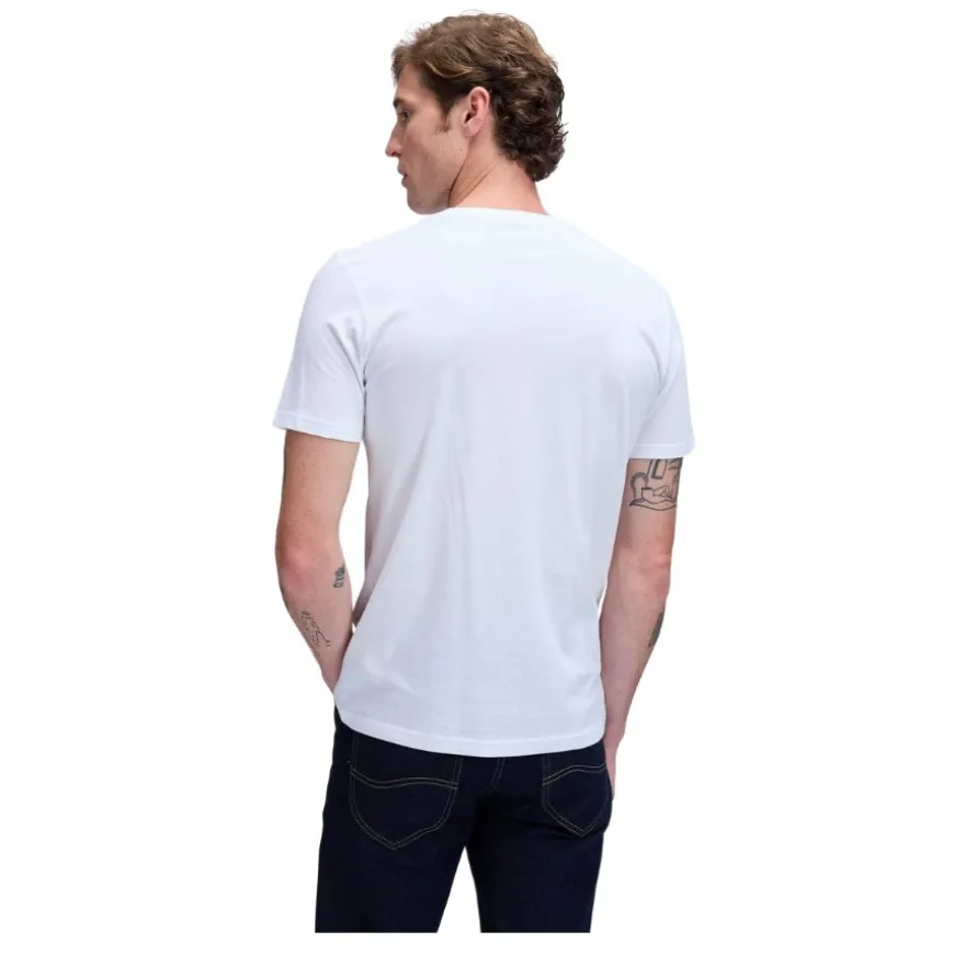 Camisetas manga corta Lee WOOBLY Logo Tee Whtie L65QA