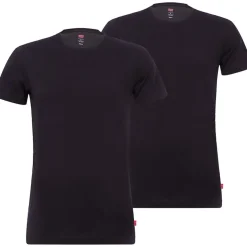 Camisetas manga corta Levis Levis Men Solid Crew 2P