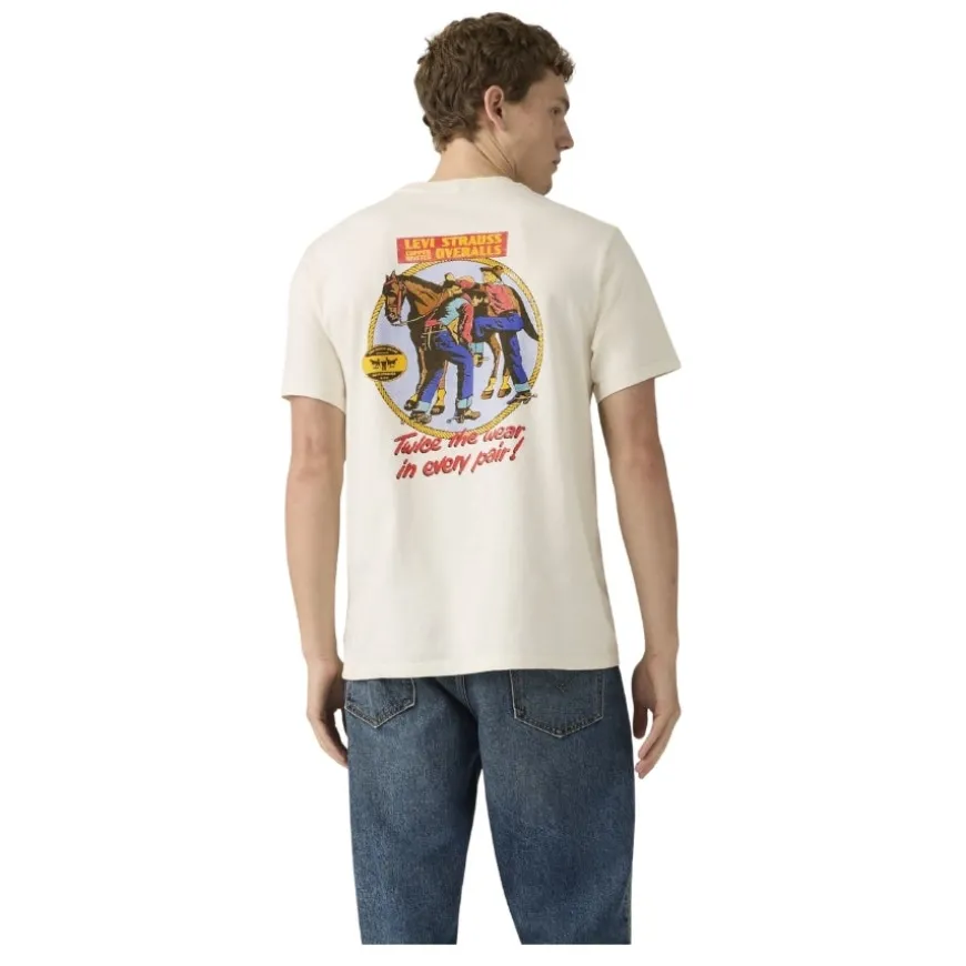 Camisetas manga corta Levis Ss Relaxed Fit Tee Archival Ov